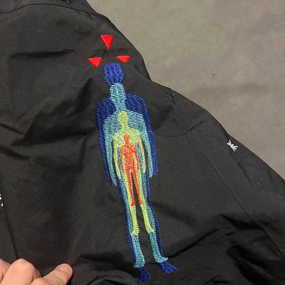 Arcteryx x Better Gift Shop Aoi Industry Alpha SV Jacket Mens XXL Black Gore Tex - Picture 9 of 16